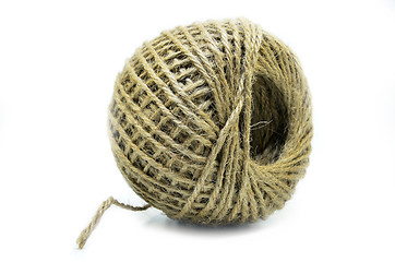 Image showing Linen string isolated