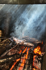 Image showing Sinalau Bakas or Smoked Wild Boar