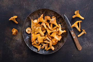 Image showing raw mushroom