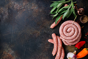 Image showing sausages