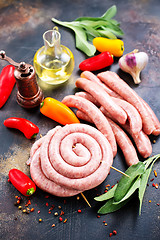 Image showing sausages