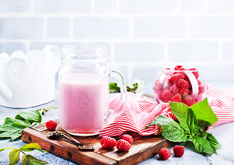 Image showing Raspberry Smoothie