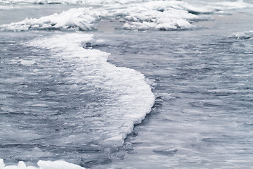 Image showing Frozen lake