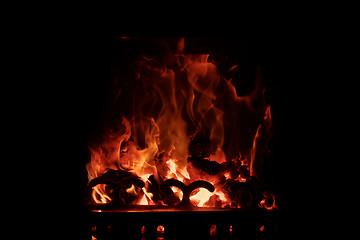 Image showing Fire flames