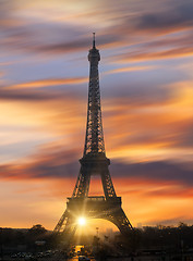 Image showing Paris, with the Eiffel Tower