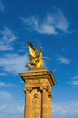 Image showing Bridge of the Alexandre III, Paris