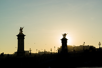 Image showing Bridge of the Alexandre III, Paris