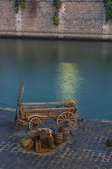 Image showing Old Paris docks