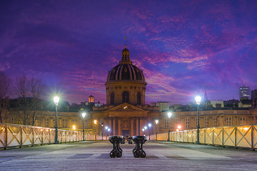 Image showing Pont des arts, Paris