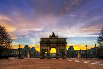 Image showing The city of Paris france 