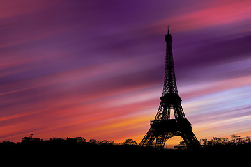 Image showing Paris, with the Eiffel Tower