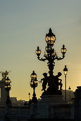 Image showing Bridge of the Alexandre III, Paris