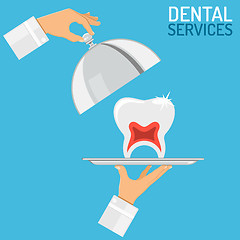 Image showing Dental Services concept