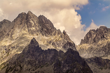 Image showing View on high Tatra Mountains