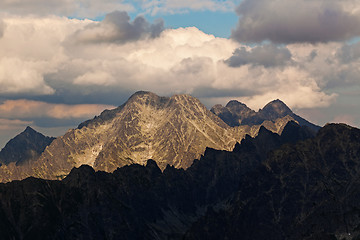 Image showing View on high Tatra Mountains