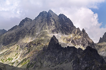 Image showing View on high Tatra Mountains