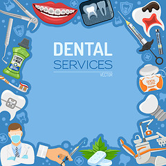 Image showing Dental Services banner and Frame