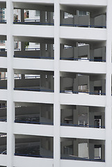 Image showing Multi storey car park building