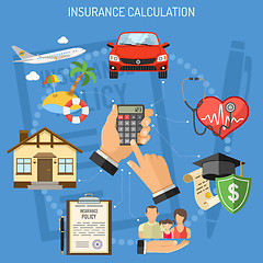Image showing Insurance Services Calculation