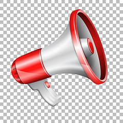 Image showing Megaphone on transparent background