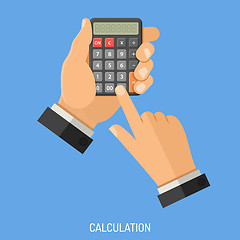 Image showing Calculation and Counting Concept