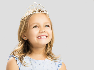 Image showing Cute little princess