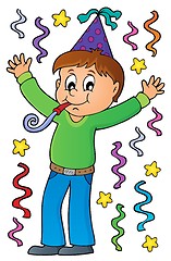 Image showing Boy celebrating theme image 1