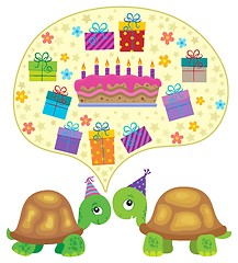 Image showing Party turtles theme image 3