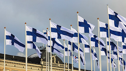 Image showing Flags of Finland