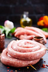 Image showing sausages