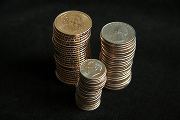 Image showing Stack of Coins