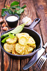 Image showing fried zucchini