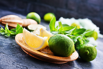 Image showing ingredients for mojito