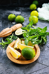 Image showing ingredients for mojito