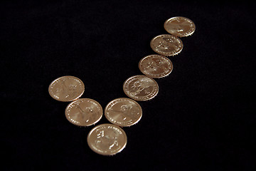 Image showing Checkmark Coins