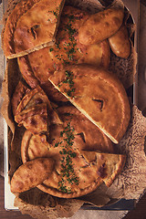 Image showing Different pies composition