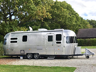 Image showing Iconic Airstream Caravan