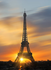 Image showing Paris, with the Eiffel Tower