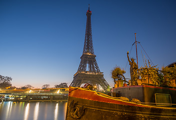 Image showing Paris, with the Eiffel Tower