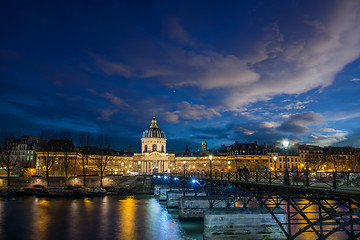 Image showing Pont des arts, Paris