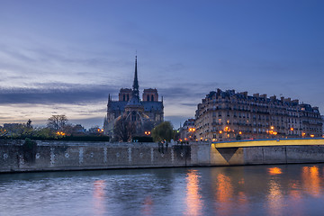 Image showing Paris notre Dame