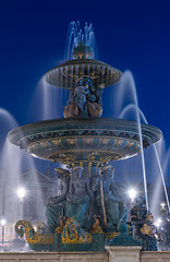 Image showing Fountain at Place de la Concord in Paris 