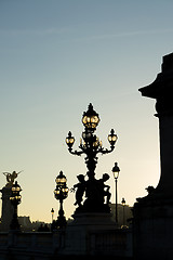 Image showing Bridge of the Alexandre III, Paris