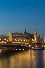 Image showing Bridge of the Alexandre III, Paris 