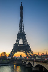 Image showing Paris, with the Eiffel Tower