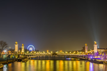 Image showing Bridge of the Alexandre III, Paris