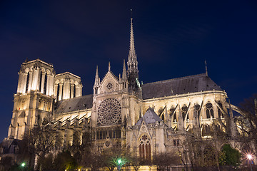 Image showing Paris notre Dame