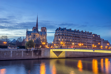 Image showing Paris notre Dame