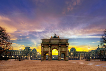 Image showing The city of Paris france 