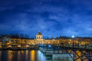 Image showing Pont des arts, Paris